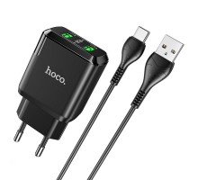 СЗУ HOCO N6 QC3.0 (2USB/3A) + USB - Type-C (00000048111_2)