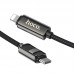 Дата кабель Hoco U137 Line with display Type-C to Lightning 27W (1.2m) (00000073945_1)