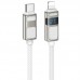 Дата кабель Hoco U137 Line with display Type-C to Lightning 27W (1.2m) (00000073945_2)