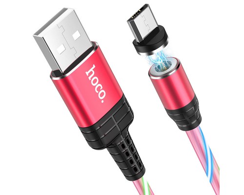 Дата кабель Hoco U90 "Ingenious streamer" MicroUSB (1m) (00000048107_1)