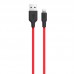 Дата кабель Hoco X21 Silicone Lightning Cable (1m) (00000031178_2)
