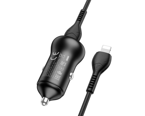 АЗУ Hoco NZ5 Smooth road PD30W + QC3.0 + Type-C to Lightning (00000055920_1)