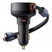 АЗУ Baseus Enjoyment Pro Car Charger C + Retractable Type-C and Lightning 60W (C00057802111-0) (00000070593_1)