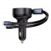 АЗУ Baseus Enjoyment Pro Car Charger C + Retractable Type-C and Lightning 60W (C00057802111-0) (00000070593_1)