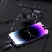 АЗУ Baseus Enjoyment Pro Car Charger C + Retractable Type-C and Lightning 60W (C00057802111-0) (00000070593_1)