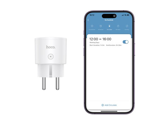 СЗУ Hoco AC16 Veloz smart socket (00000069078_1)