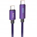 Дата кабель Hoco U125 Benefit 100W Type-C to Type-C with display (1.2m) (00000069079_1)