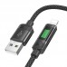 Дата кабель Hoco U126 Lantern 2.4A USB to Lightning (1.2m) (00000069081_1)