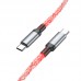 Дата кабель Hoco U112 Shine Type-C to Type-C 60W (1m) (00000069082_1)