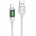 Дата кабель Hoco U126 Lantern 2.4A USB to Lightning (1.2m) (00000069081_2)