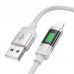 Дата кабель Hoco U126 Lantern 2.4A USB to Lightning (1.2m) (00000069081_2)