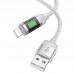 Дата кабель Hoco U126 Lantern 2.4A USB to Lightning (1.2m) (00000069081_2)