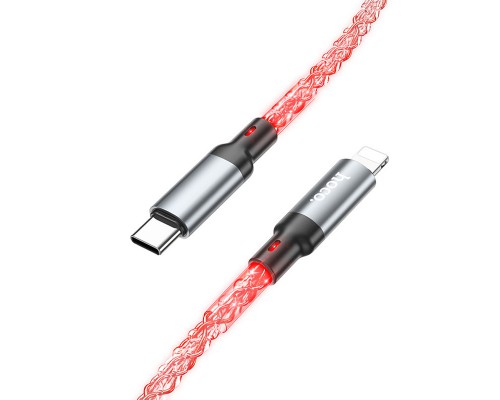 Дата кабель Hoco U112 Shine 20W Type-C to Lightning (1m) (00000069084_1)