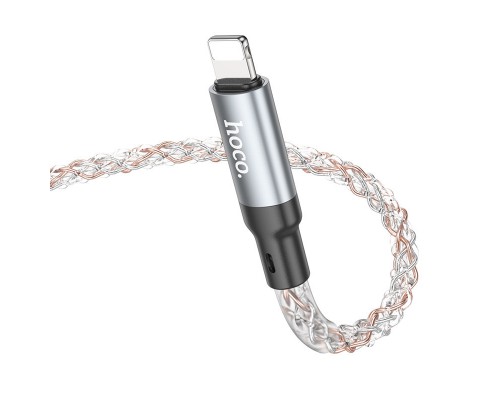 Дата кабель Hoco U112 Shine 20W Type-C to Lightning (1m) (00000069084_1)