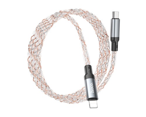 Дата кабель Hoco U112 Shine 20W Type-C to Lightning (1m) (00000069084_1)