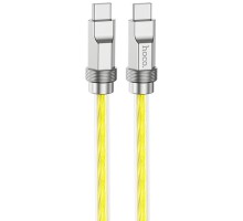Дата кабель Hoco U113 Solid 100W Type-C to Type-C (1m) (00000069086_1)