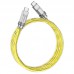 Дата кабель Hoco U113 Solid 100W Type-C to Type-C (1m) (00000069086_1)