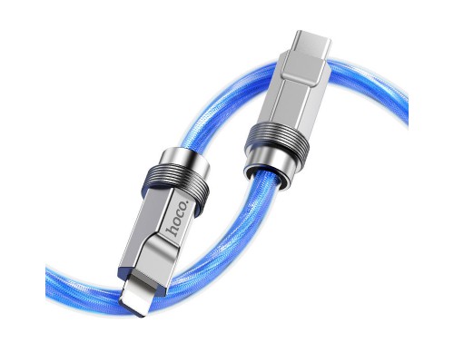 Дата кабель Hoco U113 Solid 20W Type-C to Lightning (1m) (00000069089_1)