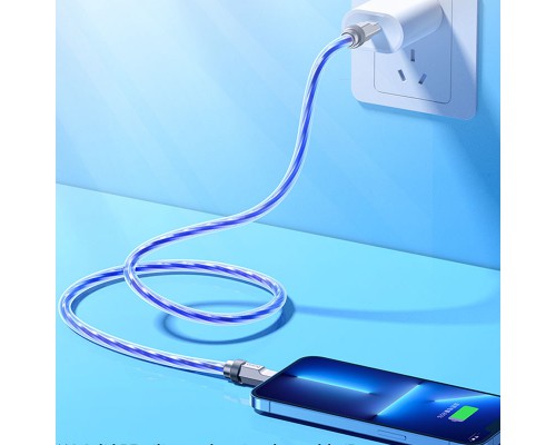 Дата кабель Hoco U113 Solid 20W Type-C to Lightning (1m) (00000069089_1)