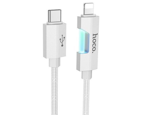 Дата кабель Hoco U123 Regent colorful 27W Type-C to Lightning (1.2m) (00000069090_1)