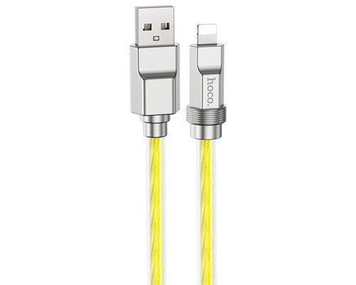 Дата кабель Hoco U113 Solid 2.4A USB to Lightning (1m) (00000069087_3)