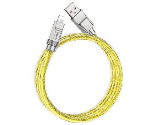 Дата кабель Hoco U113 Solid 2.4A USB to Lightning (1m) (00000069087_3)
