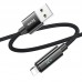Дата кабель Hoco U125 Benefit 2.4A USB to Lightning with display (1.2m) (00000069091_1)