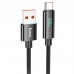 Дата кабель Hoco U125 Benefit 5A USB to Type-C with display (1.2m) (00000069092_1)