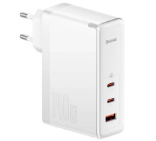 СЗУ Baseus GaN5 Pro 2Type-C+USB 140W EU (with Type-C to Type-C 140W (1m)) (CCGP100201) (00000063773_2)