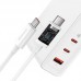 СЗУ Baseus GaN5 Pro 2Type-C+USB 140W EU (with Type-C to Type-C 140W (1m)) (CCGP100201) (00000063773_2)