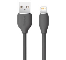 Дата кабель Baseus Jelly Liquid Silica Gel USB to Lightning 2.4A (1.2m) (CAGD000001) (00000068695_1)