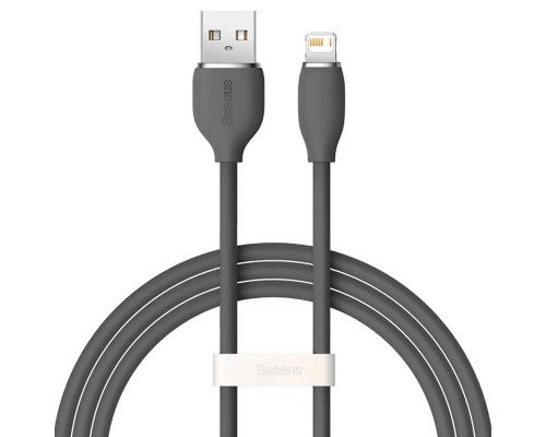 Дата кабель Baseus Jelly Liquid Silica Gel USB to Lightning 2.4A (1.2m) (CAGD000001) (00000068695_1)