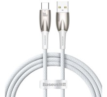 Дата кабель Baseus Glimmer Series Fast Charging Data Cable USB to Type-C 100W 1m (CADH00040) (00000068700_1)