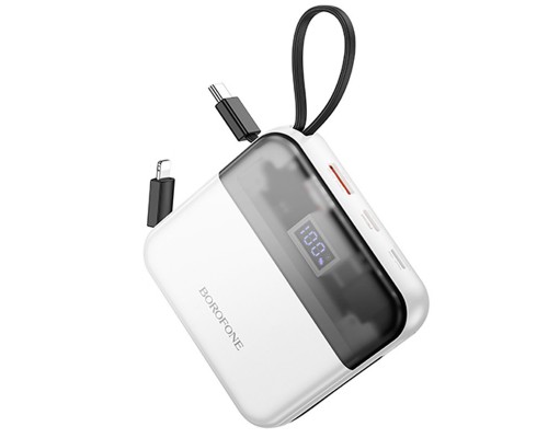 Портативное ЗУ Power Bank BOROFONE BJ64 Distinct 22.5W+PD20W with cable 10000 mAh (00000073997_2)