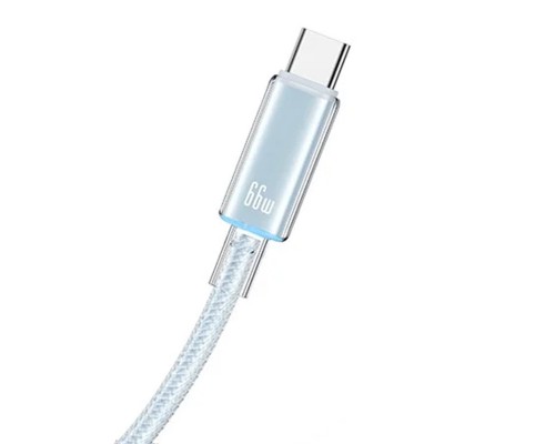 Дата кабель USAMS US-SJ660 Type-C to Type-C PD100W Cloud Series (1.2m) (00000070761_2)