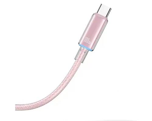 Дата кабель USAMS US-SJ660 Type-C to Type-C PD100W Cloud Series (1.2m) (00000070761_3)