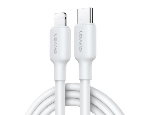 СЗУ Usams US-CC186 PD30W 1C + US-SJ610 Type-C to Lightning PD YX Series (00000070769_1)