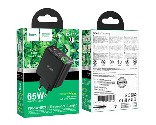 СЗУ Hoco CS44A Smart PD65W (2C1A) (00000071094_2)