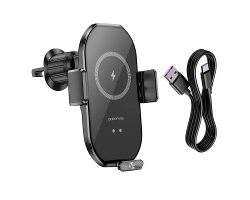 Автодержатель с БЗУ Borofone BH205 Wireless Charging Car (00000066328_2)
