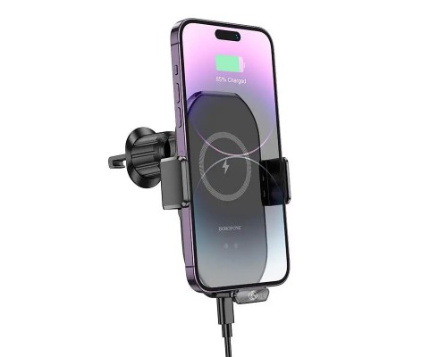 Автодержатель с БЗУ Borofone BH205 Wireless Charging Car (00000066328_2)