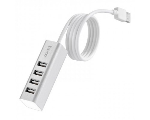 Переходник HUB Hoco HB1 USB to USB 2.0 (4 port) (1m) (00000031109_1)