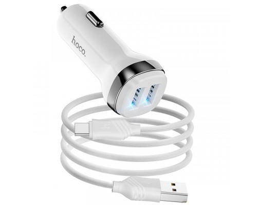 АЗУ Hoco Z40 (2USB 2.4A) + Type-C (00000053978_2)
