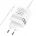 СЗУ Hoco N21 Topspeed PD30W+QC3.0 (1USB/1Type-C/3A) + Type-C to Lightning (00000063862_1)
