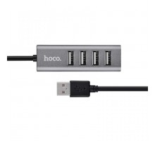 Переходник HUB Hoco HB1 USB to USB 2.0 (4 port) (1m) (00000031109_2)