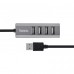 Переходник HUB Hoco HB1 USB to USB 2.0 (4 port) (1m) (00000031109_2)