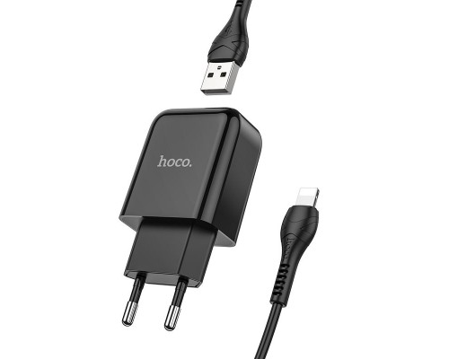СЗУ HOCO N2 (1USB/2.1A) + USB - Lightning (00000049069_2)