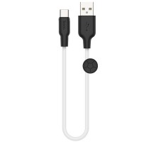 Дата кабель Hoco X21 Plus Silicone Type-C Cable (0.25m) (00000035214_1)