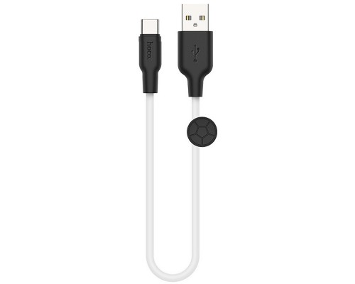 Дата кабель Hoco X21 Plus Silicone Type-C Cable (0.25m) (00000035214_1)