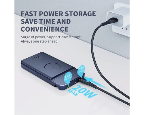 Портативное ЗУ Power Bank JJT-MP01 2in1 20W с БЗУ+iWatch 10000 mAh (00000072937_2)