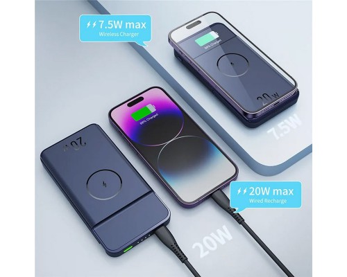 Портативное ЗУ Power Bank JJT-MP01 2in1 20W с БЗУ+iWatch 10000 mAh (00000072937_2)